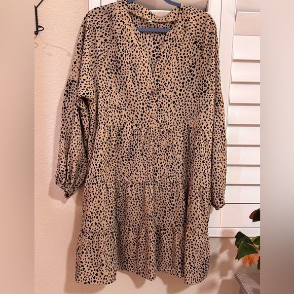 Stylish Leopard Print Dress - Picture 6 of 8